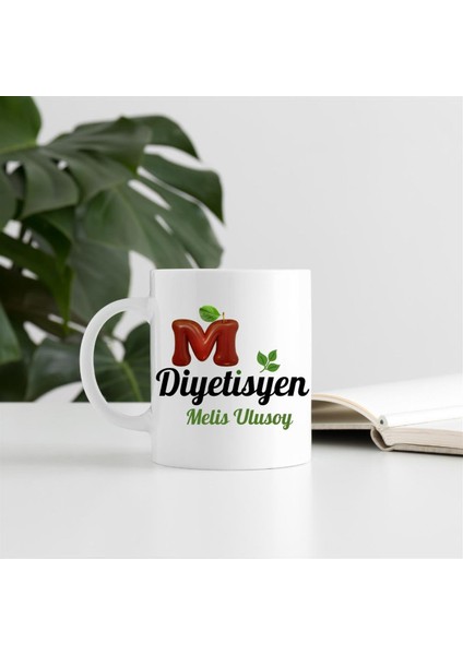 Diyetisyen Tasarımlı Kişiye Özel Porselen Kupa fiyatları