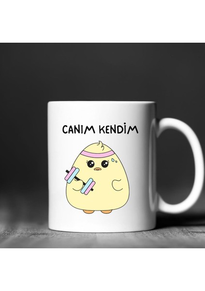 Canım Kendim Tasarımlı Kupa Bardak