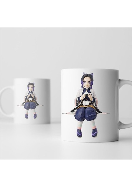 Anime Demon Slayer Shinobu Kocho Choko-Burun Tasarımlı Kupa Bardak modelleri