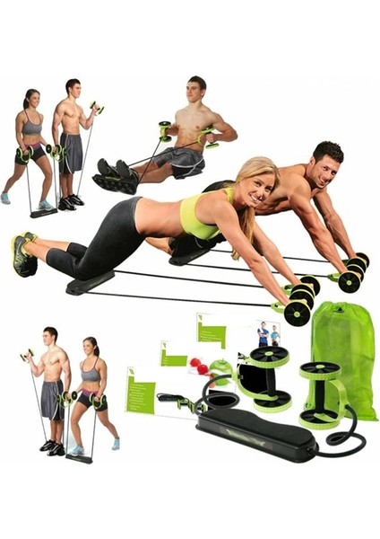 Multiflex Pro Kopmayan Lastikli Spor Aleti Karın Kası ve Şınav Aleti