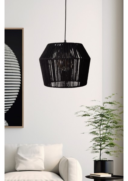 Diamante Negro Avize, Siyah Avize, Bohem Avize, Rustik Avize, Makrome Avize