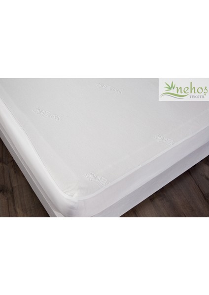 Özel Bambu Su Sıvı Geçirmez Yatak Koruyucu Alez Fitted Full Kenar Alez Çarşaf Tek Çift Battal (10 Farklı Ebat) modelleri