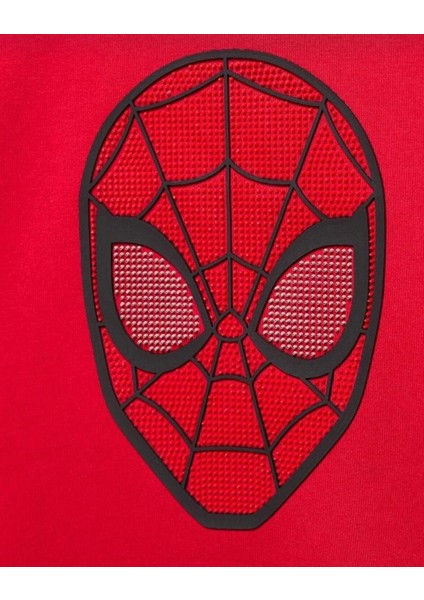Erkek Kırmızı Örümcek Adam Spiderman Baskılı Sweatshirt fiyatları