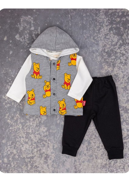 Winnie The Pooh Ayıcıklı 3lü Takım