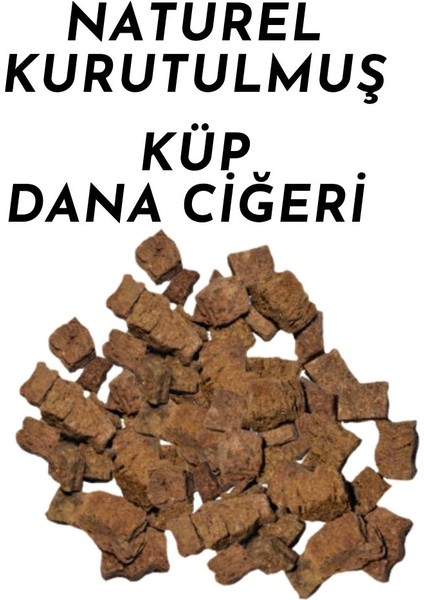 Sevimli Petstore Kurutulmuş Küp Dana Ciğeri 150 gr
