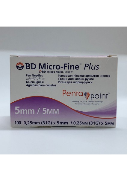 Bd Micro-Fine 5 MMX100 Insülin Iğne Ucu