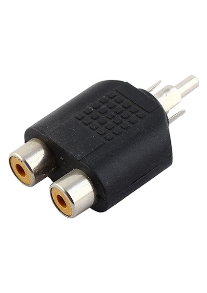 Rca Erkek 2 Rca Dişi Çevirici