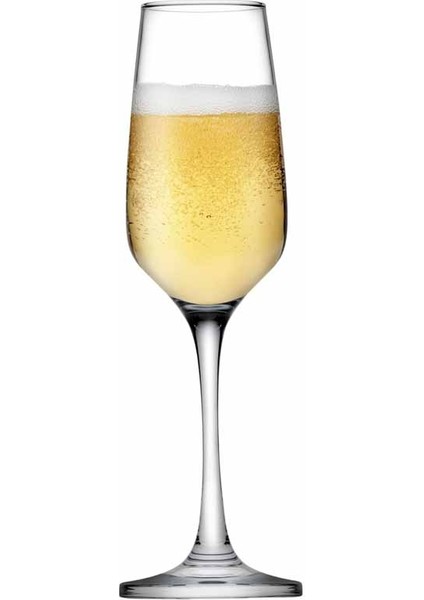 Risus Şampanya Kadehi, Sade, 195 Ml, 6 Parça