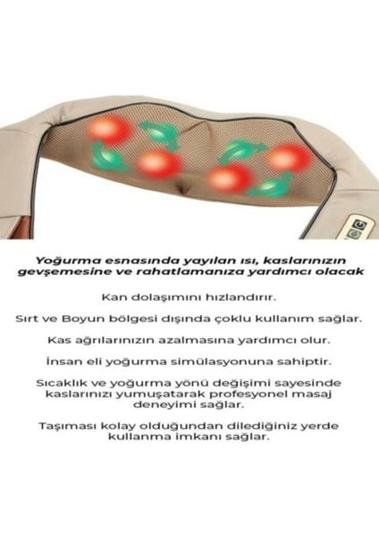 Çok Amaçlı Pratik Masaj Kemeri Bel Boyun Sırt fiyatları