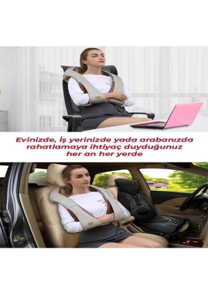 Çok Amaçlı Pratik Masaj Kemeri Bel Boyun Sırt indirimleri