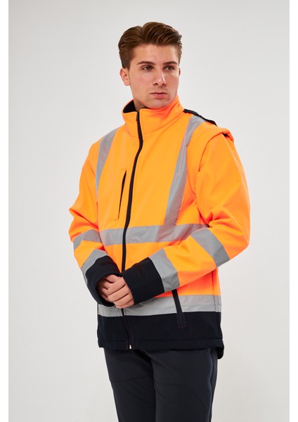 Softshell Mont Reflektörlü