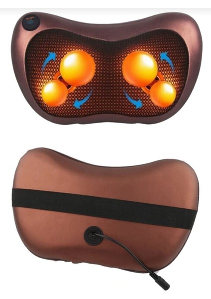Çift Motorlu Titreşimli Yoğurmalı Isıtmalı Rahatlatıcı Bel Boyun Ayak Sırt Omuz Carhome Ikili modelleri