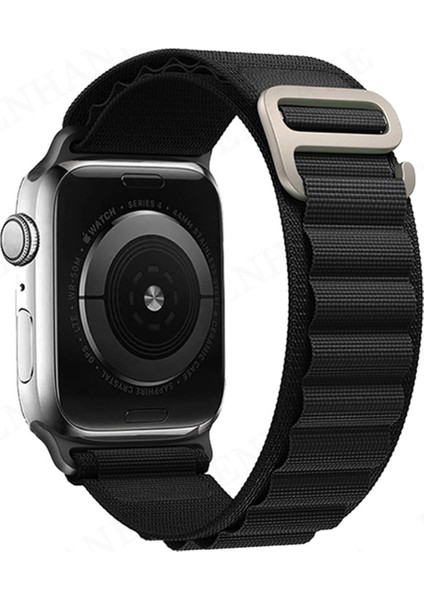 Apple Watch 44MM Mountain Kordon - Siyah