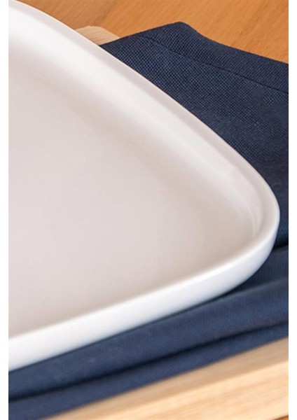 Pure Royal Kare Servis Tabak - 22 cm / 1 Adet
