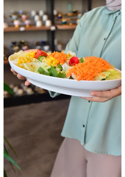 Aria Collection Oval Derin Kayık Tabak - 32 cm modelleri