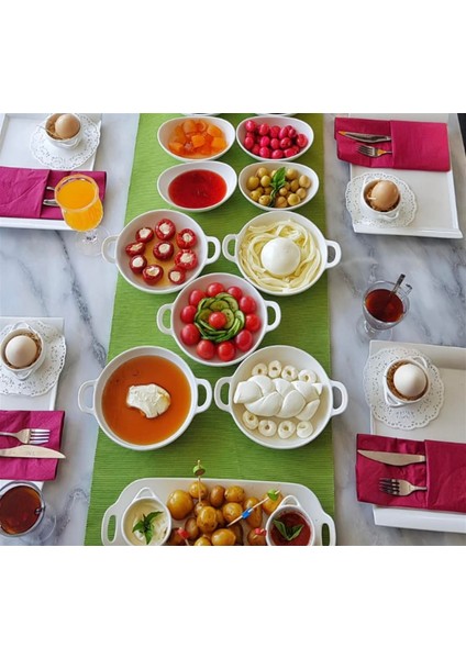 Porselen Kulplu Meze Tabak / Adet modelleri