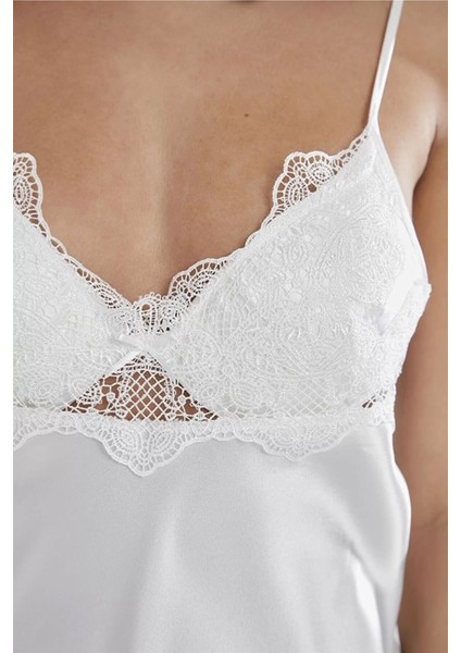 Pierre Cardin 6335 6'lı Saten Gecelik Sabahlık Takım modelleri