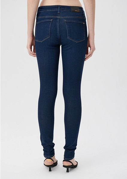 Alissa Koyu Gold Premium Jean Pantolon fırsatları