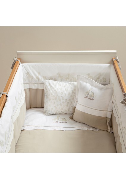 Safari Nevresim Takımı Nakışlı Ekru/mınt fiyatları