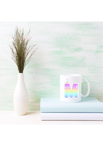 Çocuklara Özel Unicorn Tasarımlı Kupa Bardak