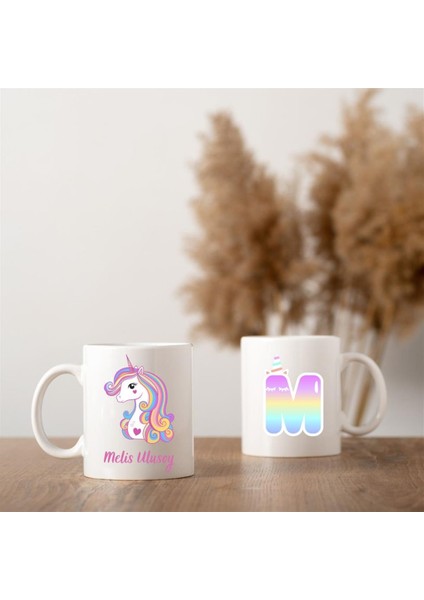 Çocuklara Özel Unicorn Tasarımlı Kupa Bardak fiyatları
