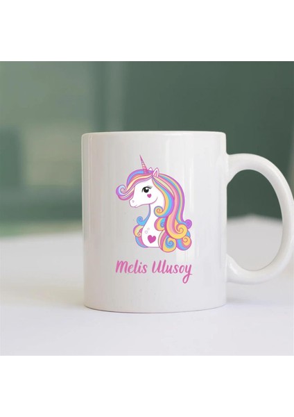 Çocuklara Özel Unicorn Tasarımlı Kupa Bardak modelleri