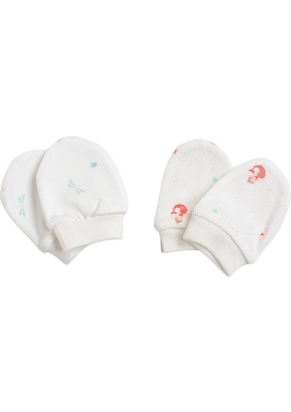 Erkek Kız Bebek Eldiven Mint Yeni Doğan 2'li Eldiven AC23782