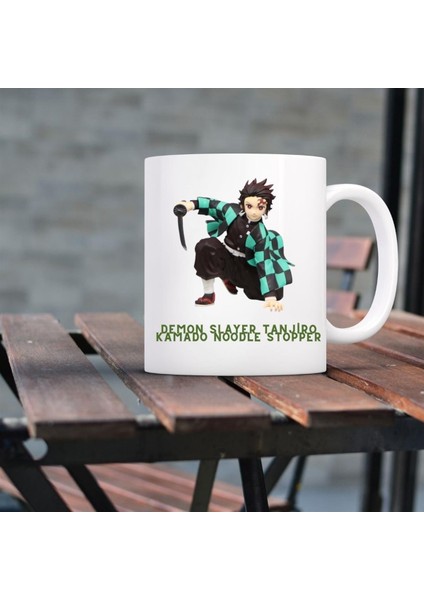 Demon Slayer Tanjiro Kamado Noodle Stopper Tasarımlı Kupa Bardak fiyatları