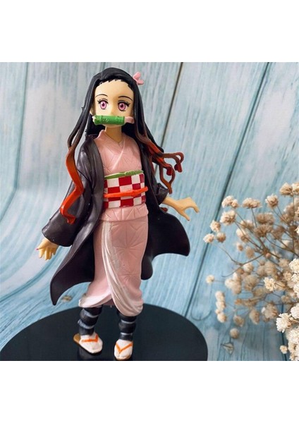 Demon Slayer Nezuko Kamado Kimetsu No Yaiba Figür