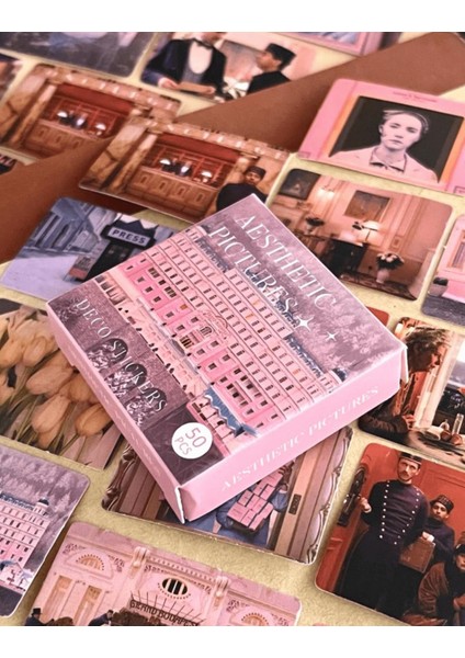 The Grand Budapest Hotel Filmi 50 Adet Sticker / Bullet Journal / Defter Süsleme/Etiket/Çıkartma modelleri