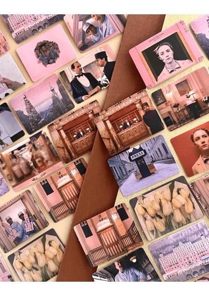 The Grand Budapest Hotel Filmi 50 Adet Sticker / Bullet Journal / Defter Süsleme/Etiket/Çıkartma indirimleri