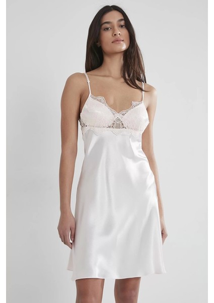 Pierre Cardin 6335 6'lı Saten Gecelik Sabahlık Takım modelleri