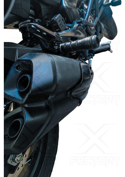 Bajaj Dominar 250 / 400 2017-2023 Uyumlu Egzoz Koruma Takozu