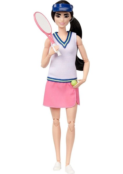 HKT71 Barbie Tenis Sporcusu Bebek