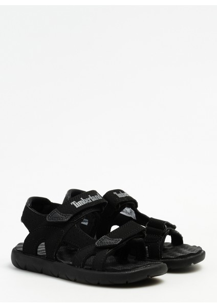 Siyah Erkek Çocuk Yürüyüş Ayakkabısı TB0A1QXQ0011 Perkins Row 2-Strap