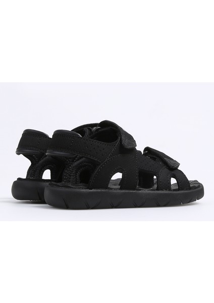 Siyah Erkek Çocuk Yürüyüş Ayakkabısı TB0A1QXQ0011 Perkins Row 2-Strap