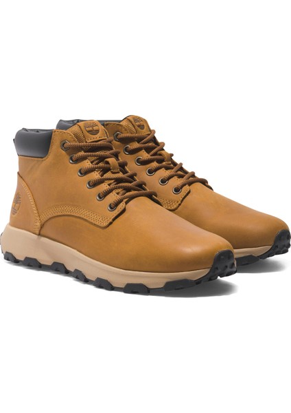Sarı Erkek Deri Sneaker TB0A5Y7H2311