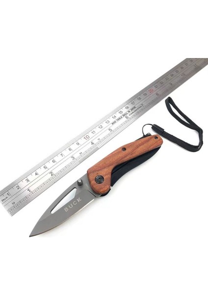 Kişiye Özel Buck Model Ipli Cep Çakı