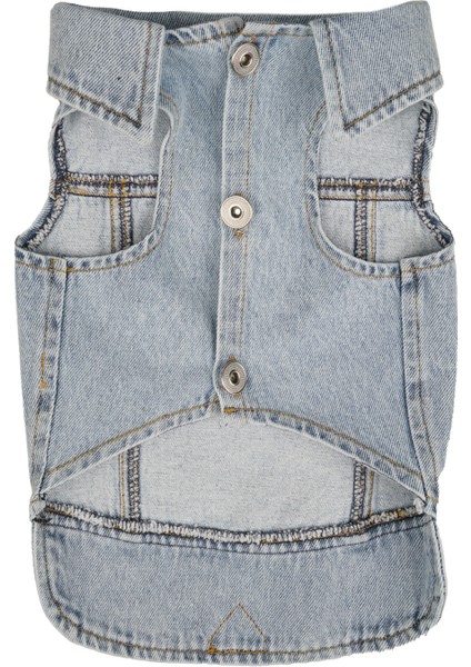 Hera Denim Kedi & Köpek Yelek
