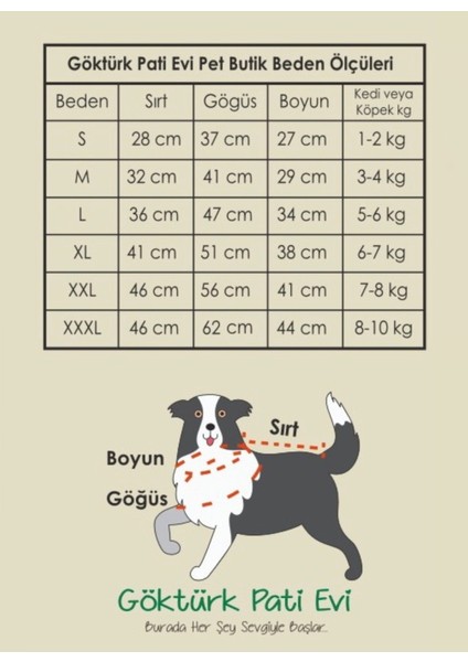 Betty Denim Kedi & Köpek Yelek