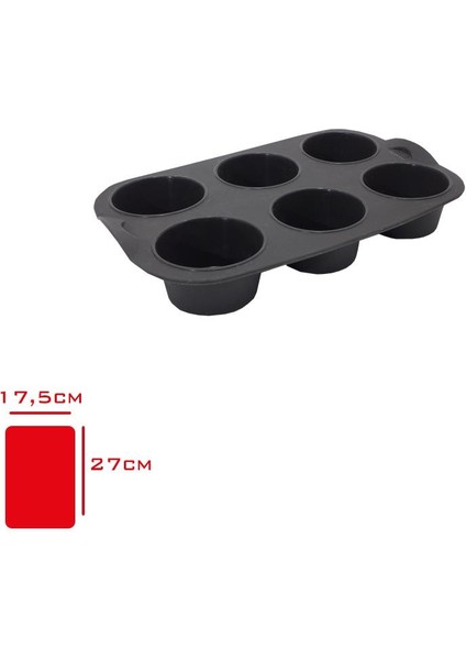 Muffın Kek Kalıbı Sılıkon SL-3208
