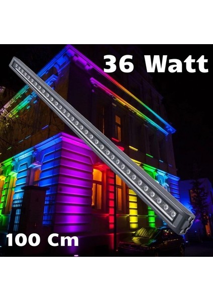 36W Power Wallwasher Ultra SLİM(100CM)G.IŞIĞI