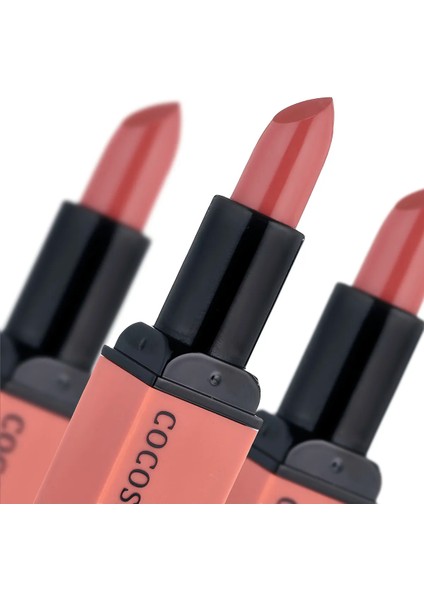 Color Creamy Lipstick Ruj 06 Latte, Nemlendirici Etki, Kremsi Formül, Yumuşak Bitişli