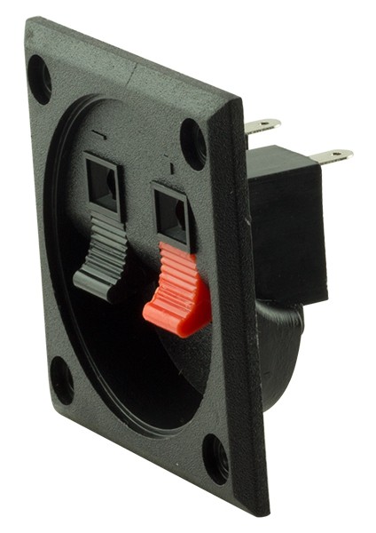 Hoparlör Terminali Ikili Kare (5.5cmx5.5cm) (81)