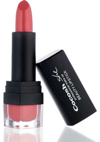 Beauty Lipstick Ruj 04 Cider, Kremsi Formül, Saten Görünüm, Orta-Tam Kapatıcılık