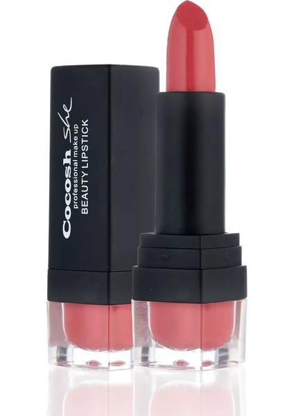 Beauty Lipstick Ruj 04 Cider, Kremsi Formül, Saten Görünüm, Orta-Tam Kapatıcılık