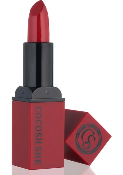 Color Creamy Lipstick Ruj 03 Bloody, Nemlendirici Etki, Kremsi Formül, Yumuşak Bitişli