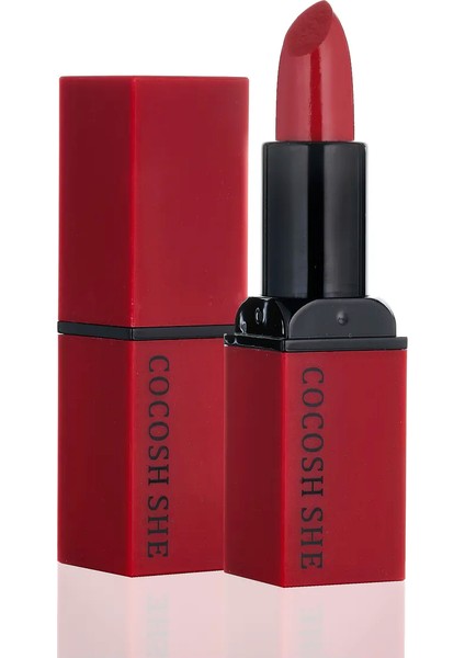 Color Creamy Lipstick Ruj 03 Bloody, Nemlendirici Etki, Kremsi Formül, Yumuşak Bitişli