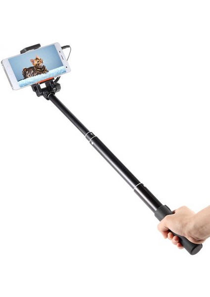 3,5 mm Jack Girişli Selfie Çubuğu