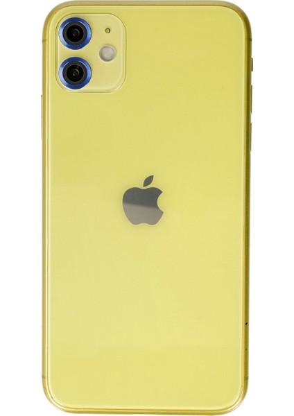 Apple iPhone 11 Kamera Lens Koruyucu - Lacivert